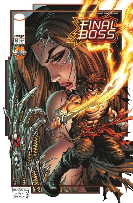 PRE-SALE: FINAL BOSS #10 CVR D TYLER KIRKHAM WITCHBLADE TEAM UP VAR (MR)