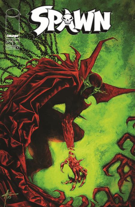 PRE-SALE: SPAWN #379 CVR A AARON CAMPBELL
