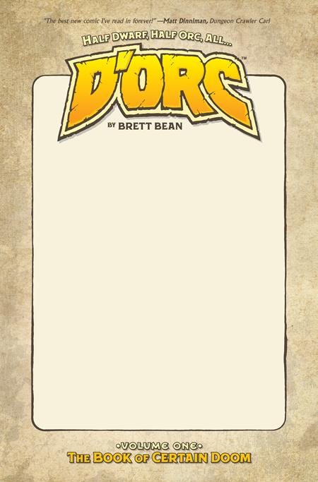 PRE-SALE: DORC TP VOL 01 2ND PTG DIRECT MARKET EXCLUSIVE BLANK SKETCH CVR