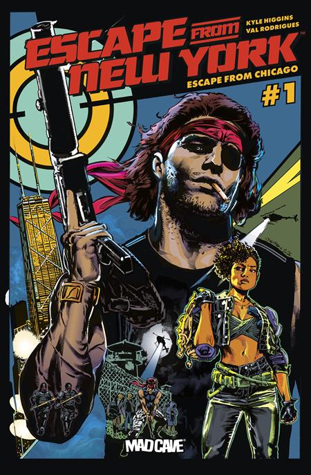 PRE-SALE: ESCAPE FROM NEW YORK ESCAPE FROM CHICAGO #1 CVR A STEPHEN MOONEY