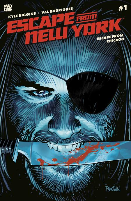 PRE-SALE: ESCAPE FROM NEW YORK ESCAPE FROM CHICAGO #1 CVR E DAN PANOSIAN FOIL CARD STOCK VAR