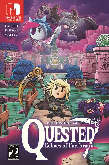 PRE-SALE: QUESTED #2 (OF 3) CVR C TREVOR RICHARDSON VIDEO GAME HOMAGE VAR