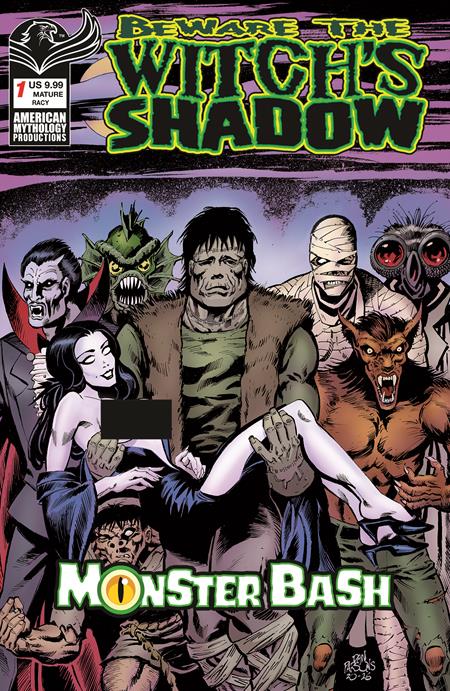 PRE-SALE: BEWARE THE WITCHS SHADOW MONSTER BASH #1 CVR D DAN PARSONS RISQUE VAR (MR)