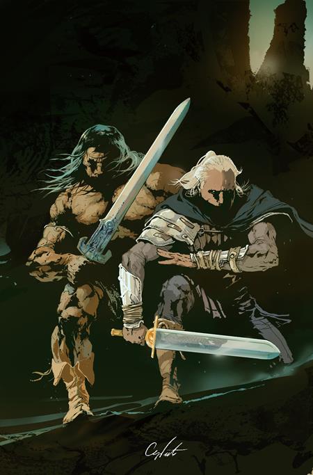 PRE-SALE: CONAN THE BARBARIAN AND DRAGONERO #5 (OF 7) CVR B STEVAN SUBIC VIRGIN CARDSTOCK VAR (MR)