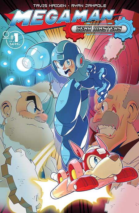 PRE-SALE: MEGA MAN GEAR MASTERS #1 (OF 5) CVR A RYAN JAMPOLE