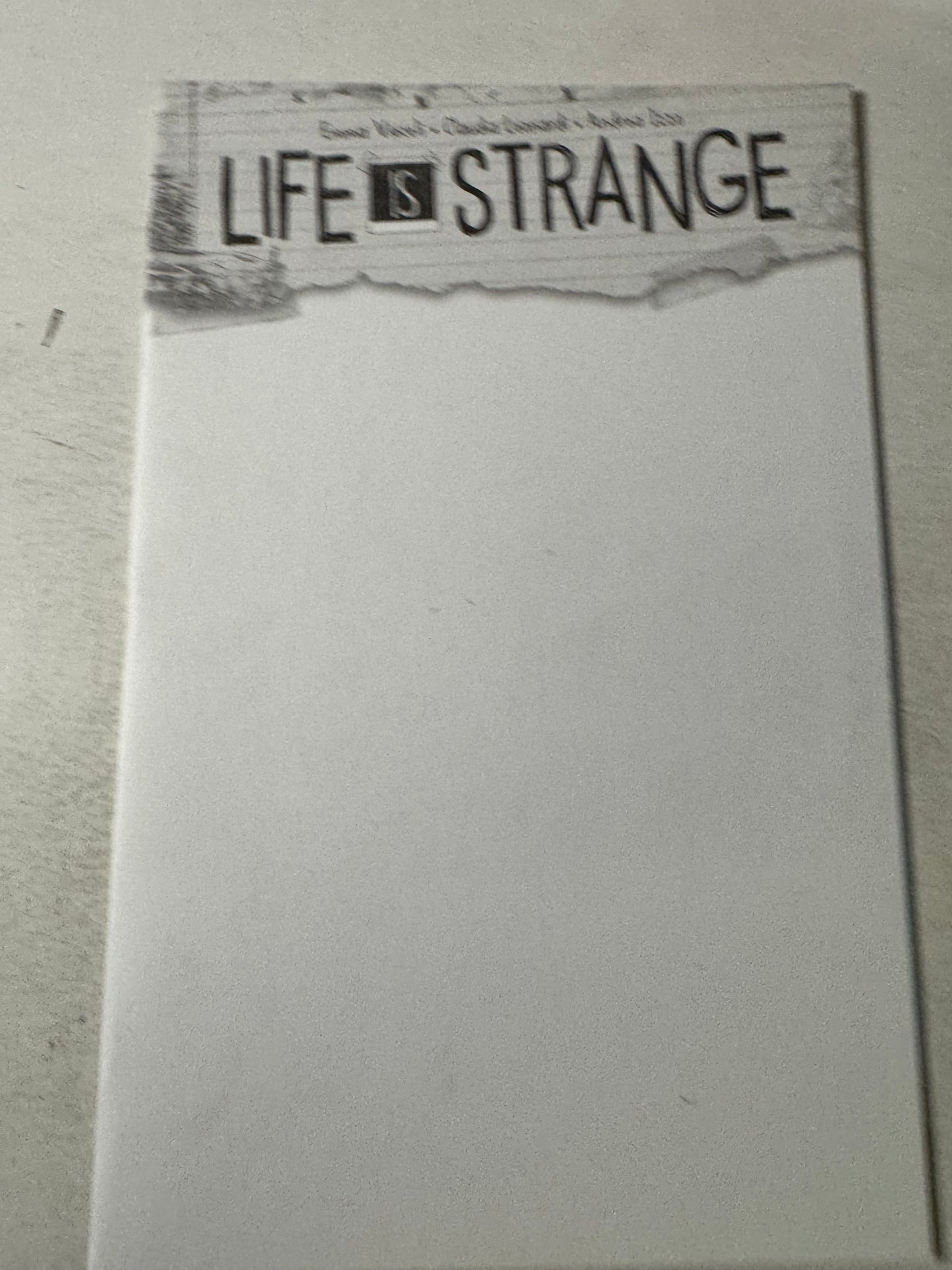 LIFE IS STRANGE #5 NM Blank Variant