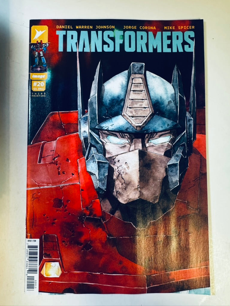TRANSFORMERS #20 NM 3rd print Dustin Nguyen Variant