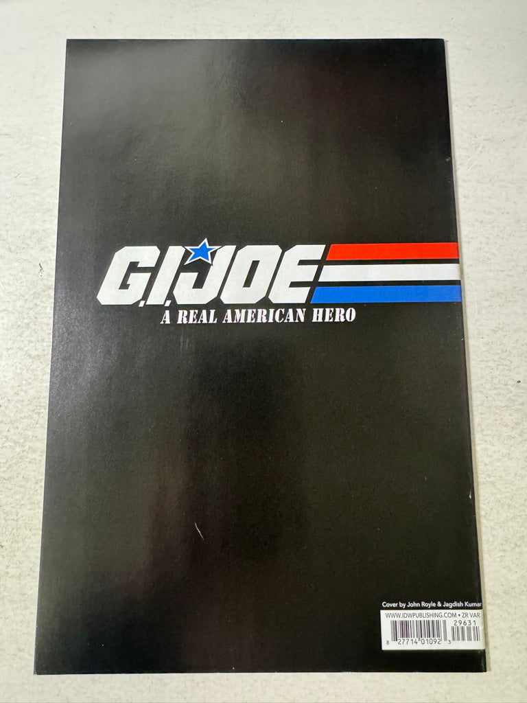 GI JOE A Real American Hero #296 NM 1:10 John Royle Variant