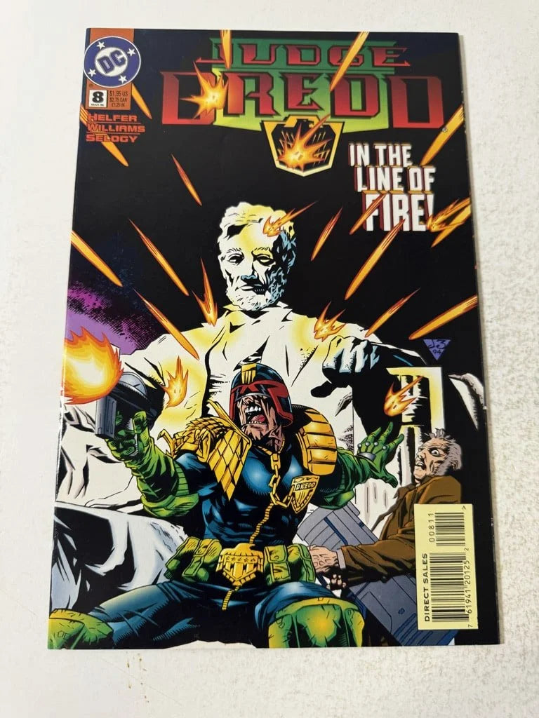 JUDGE DREDD #8 NM (DC) JH Williams III Cover
