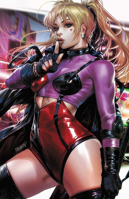 PRE-SALE: HARLEY QUINN #67 CVR D DERRICK CHEW CARD STOCK VAR (BATMAN BAD SEEDS)
