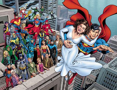 PRE-SALE: SUPERMAN THE WEDDING ALBUM 30TH ANNIVERSARY SPECIAL #1 (ONE SHOT) CVR A DAN JURGENS & JERRY ORDWAY WRAPAROUND