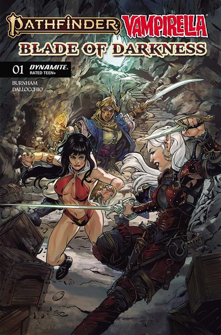 PRE-SALE: PATHFINDER VAMPIRELLA BLADE OF DARKNESS #1 CVR A STEVEN CUMMINGS