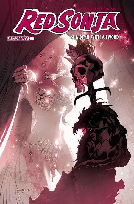 PRE-SALE: RED SONJA SHE DEVIL WITH A SWORD #6 CVR A STUART SAYGER