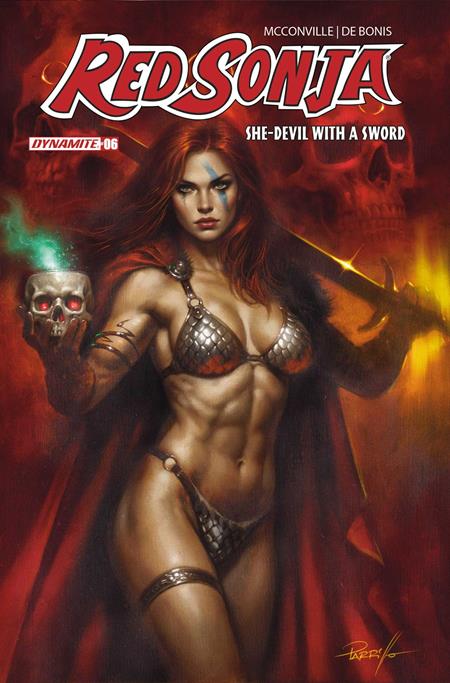 PRE-SALE: RED SONJA SHE DEVIL WITH A SWORD #6 CVR B LUCIO PARRILLO VAR