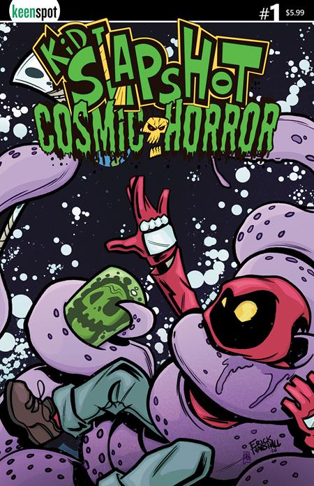 PRE-SALE: KID SLAPSHOT COSMIC HORROR #1 (ONE SHOT) CVR B ERICK MARSHALL VAR