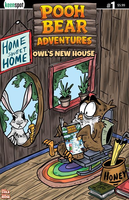 PRE-SALE: POOH BEAR ADVENTURES OWLS NEW HOUSE #1 (ONE SHOT) CVR C JEREMY SKARE-KRO O RYAN VAR