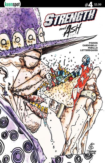 PRE-SALE: STRENGTH & ASH #4 CVR B STEFANO CARDOSELLI FRANCESCA PERILLO TACOS VAR