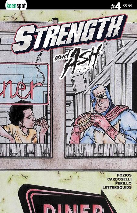 PRE-SALE: STRENGTH & ASH #4 CVR C ALEX SANCHEZ FRANCESCA PERILLO DINER VAR