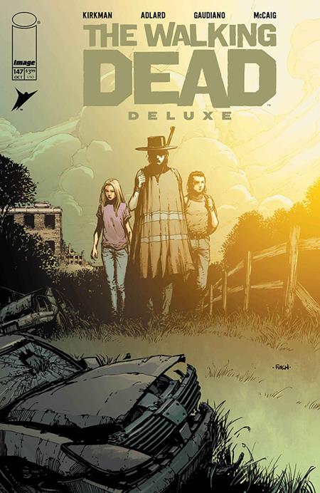 PRE-SALE: WALKING DEAD DELUXE #147 CVR A DAVID FINCH & DAVE MCCAIG (MR)