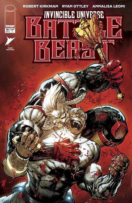 PRE-SALE: INVINCIBLE UNIVERSE BATTLE BEAST #10 3RD PTG