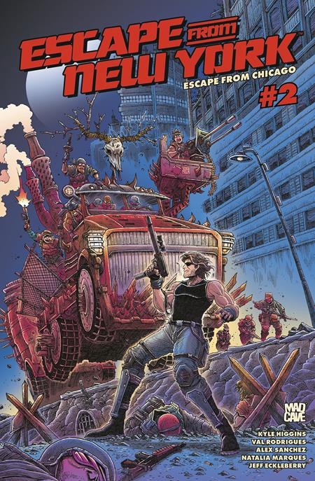 PRE-SALE: ESCAPE FROM NEW YORK ESCAPE FROM CHICAGO #2 CVR B JAMES STOKOE VAR