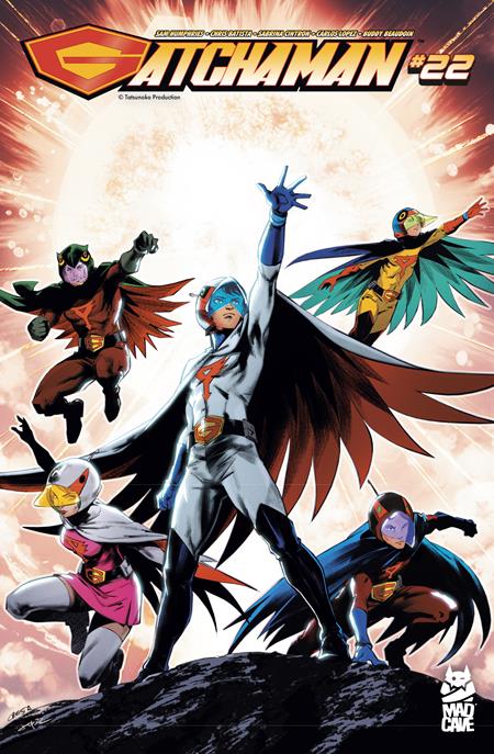 PRE-SALE: GATCHAMAN #22 CVR B MARIKA CRESTA CARLOS LOPEZ VAR