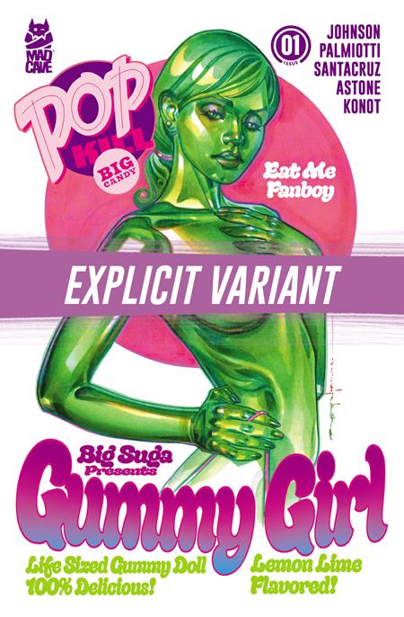 PRE-SALE: POP KILL BIG CANDY #1 (OF 4) CVR G BRIAN STELFREEZE BLACK BAG CARDSTOCK VAR (MR)