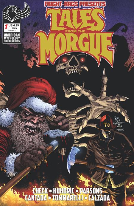 PRE-SALE: FRIGHT RAGS PRESENTS TALES FROM THE MORGUE #1 (ONE SHOT) CVR A ROY ALLAN MARTINEZ
