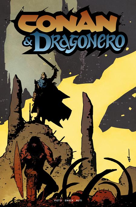 PRE-SALE: CONAN AND DRAGONERO #6 (OF 7) CVR C MIRKO KOLAC FOIL VAR (MR)