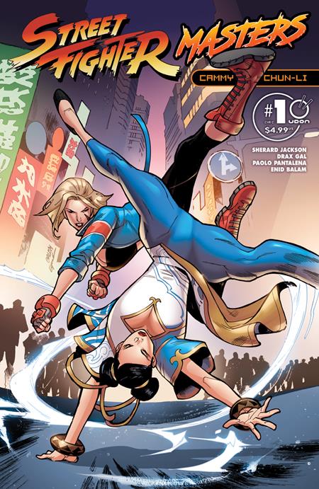 PRE-SALE: STREET FIGHTER MASTERS CAMMY VS CHUN LI #1 (ONE SHOT) CVR B PAOLO PANTALENA VAR