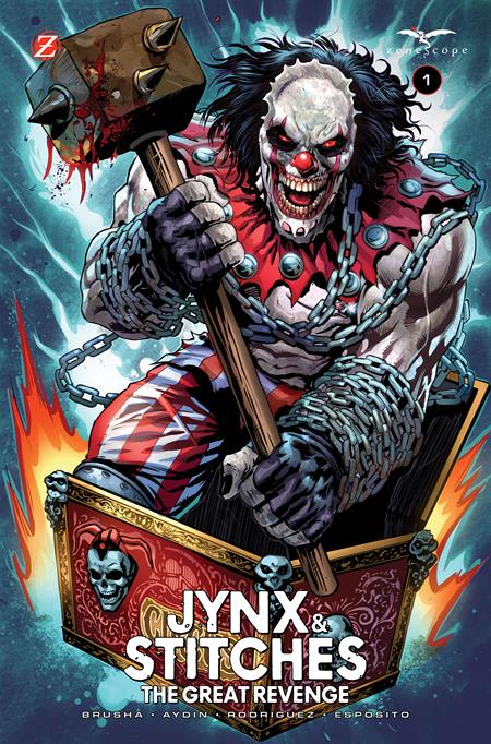 PRE-SALE: JYNX AND STITCHES THE GREAT REVENGE #1 (OF 3) CVR B HAKAN AYDIN VAR