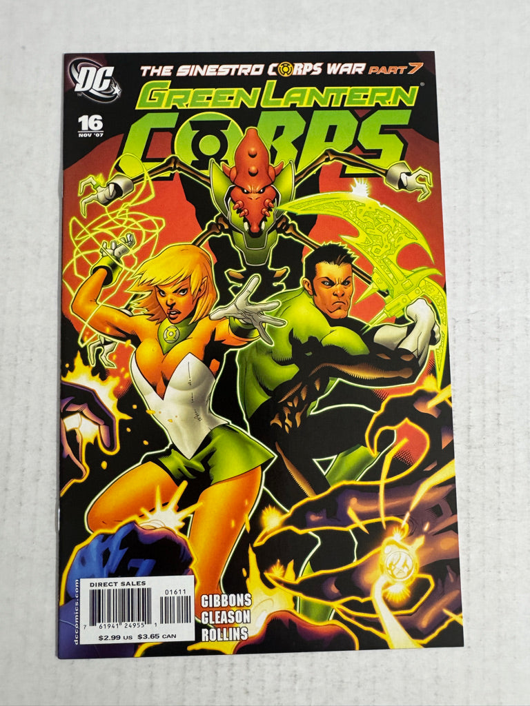 GREEN LANTERN CORPS #16 Vol 2 NM Patrick Gleason Cover