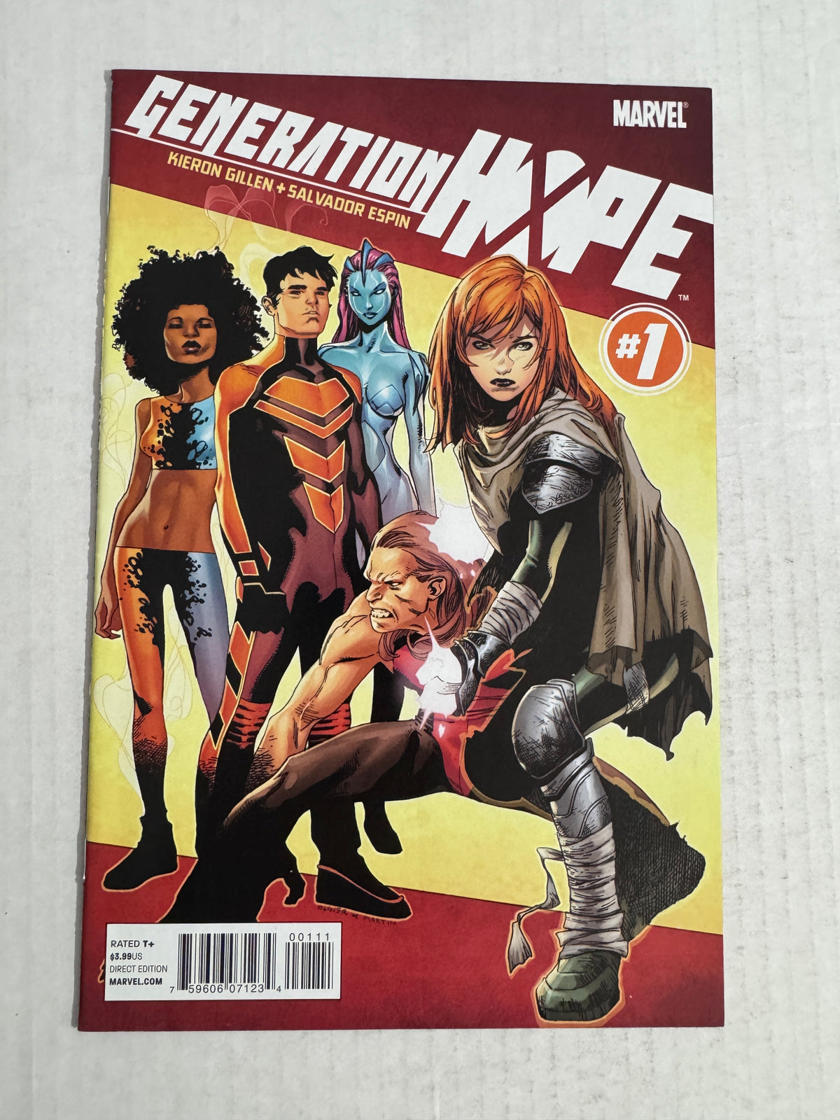 GENERATION HOPE #1 NM Olivier Coipel Cover