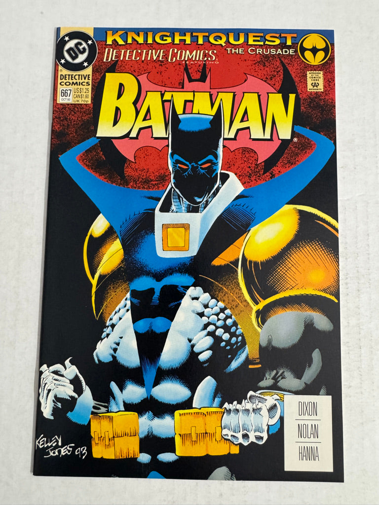 DETECTIVE COMICS #667 NM Kelley Jones Cover