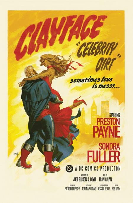 PRE-SALE: CLAYFACE CELEBRITY DIRT #5 (OF 6) CVR C DAVID TALASKI CARD STOCK VAR