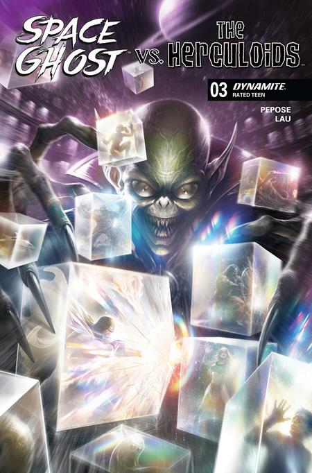 PRE-SALE: SPACE GHOST VS THE HERCULOIDS #3 CVR A FRANCESCO MATTINA