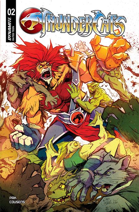 PRE-SALE: THUNDERCATS (2026) #2 CVR B DAVID COUSENS VAR