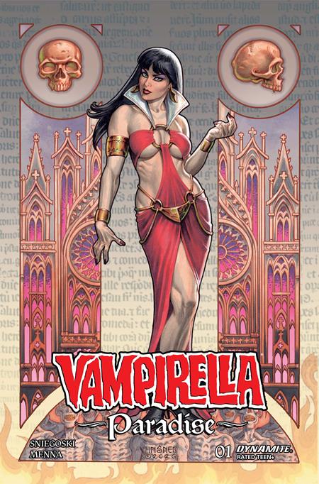 PRE-SALE: VAMPIRELLA PARADISE #1 CVR B JOSEPH MICHAEL LINSNER VAR