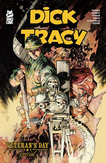 PRE-SALE: DICK TRACY VETERANS DAY SPECIAL (ONE SHOT) CVR B FRANCESCO SCIMONELLI VAR