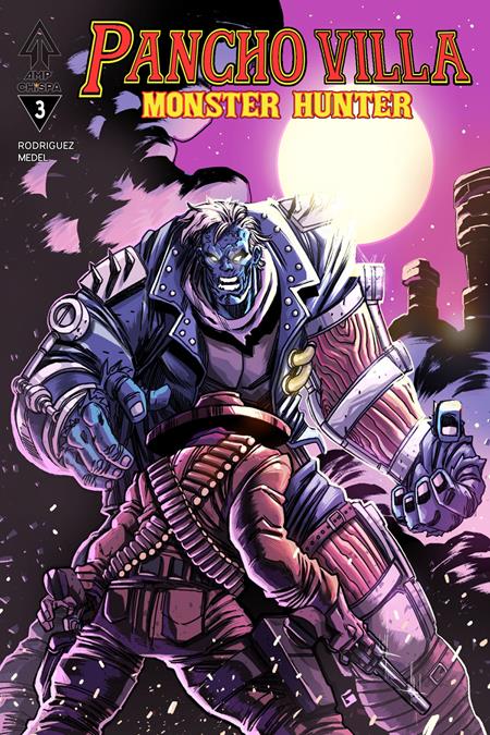 PRE-SALE: PANCHO VILLA MONSTER HUNTER #3 (OF 3) CVR A GUILLERMO VILLARREAL