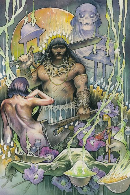 PRE-SALE: CONAN THE BARBARIAN TIDES OF THE TYRANT KING #3 (OF 4) CVR F JOHN BAIZLEY VIRGIN CARDSTOCK VAR (MR)