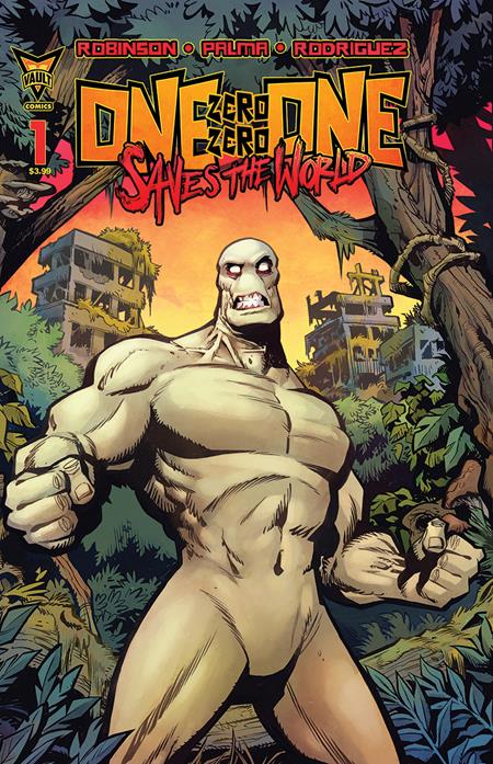 PRE-SALE: ONE ZERO ZERO ONE SAVES THE WORLD #1 CVR A BRETT PARSON