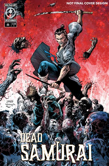 PRE-SALE: DEAD SAMURAI #8 2ND PTG CVR A JIM LEE SCOTT WILLIAMS (MR)