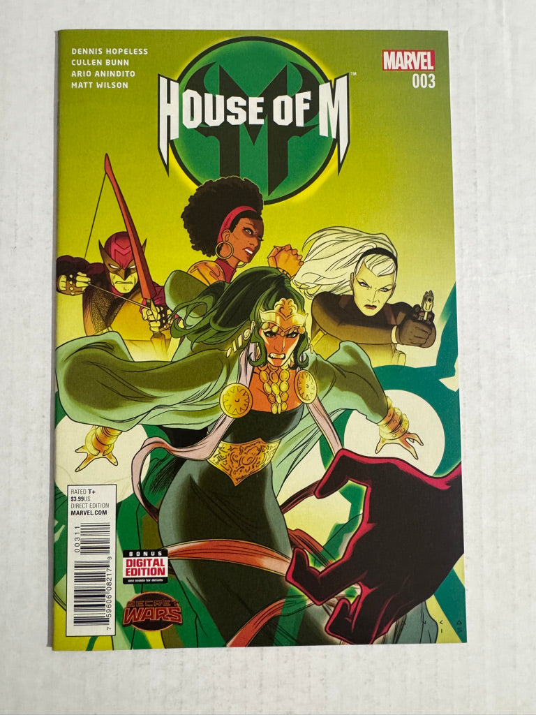 HOUSE OF M Secret Wars #3 NM