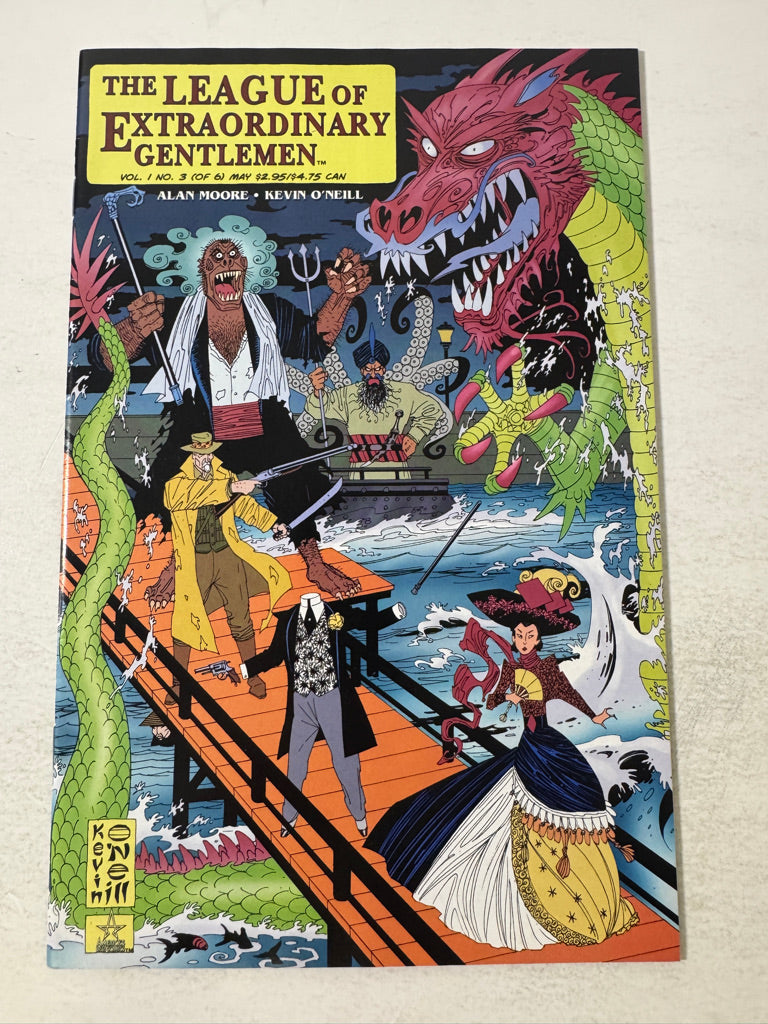 THE LEAGUE OF EXTRAORDINARY GENTLEMAN #3 VF/NM