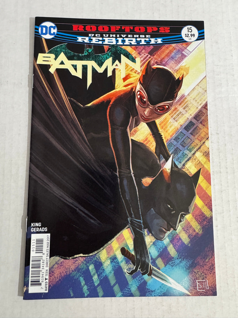 BATMAN #15 Vol 3 NM Stephanie Hans Cover