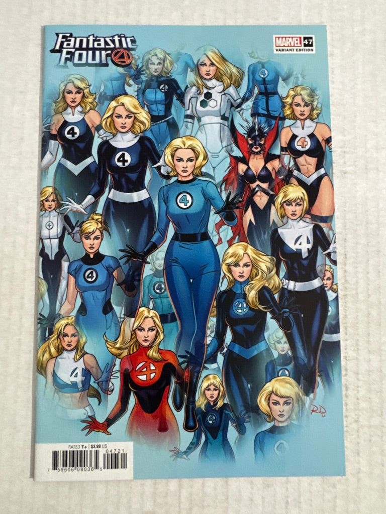 FANTASTIC FOUR #47 Vol 6 Dauterman Invisible Woman Variant