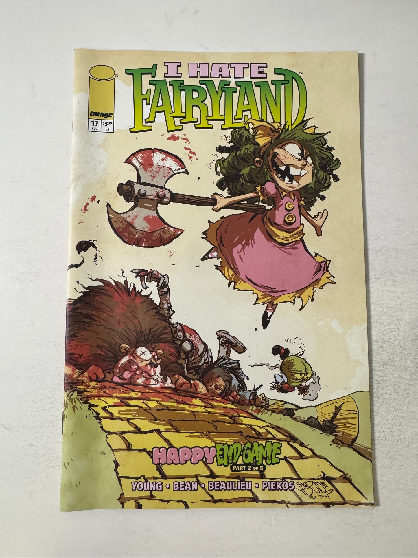 I HATE FAIRYLAND #17 Vol 2 NM 1:10 Skottie Young Variant