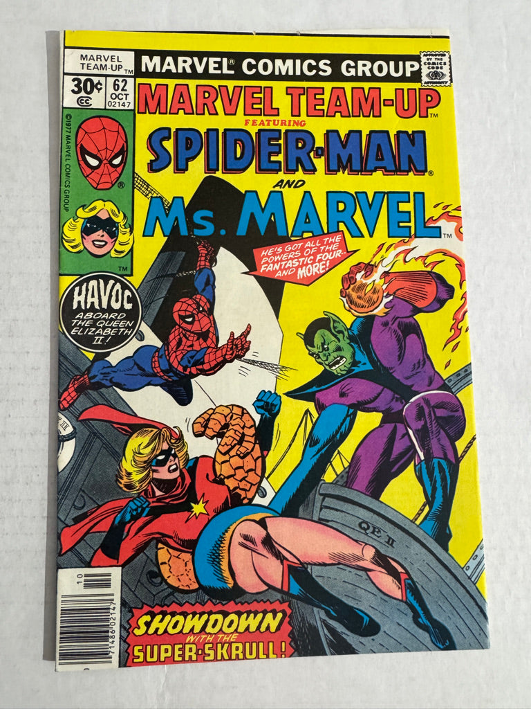 MARVEL TEAM-UP #62 FN/VF