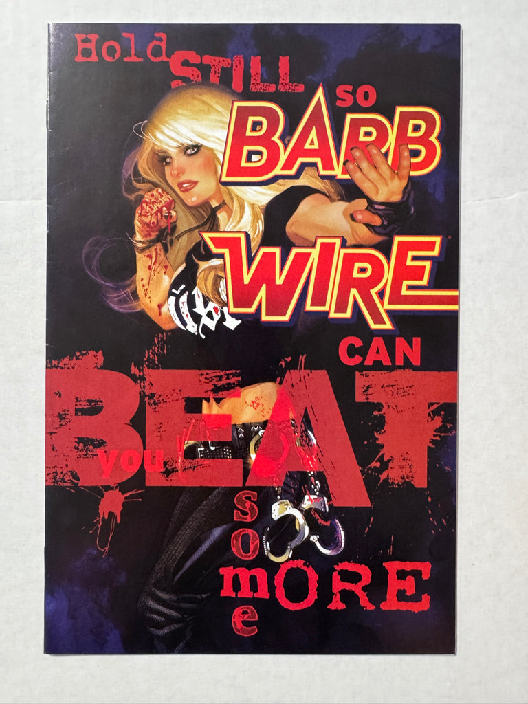 BARB WIRE #6 VF Adam Hughes Cover